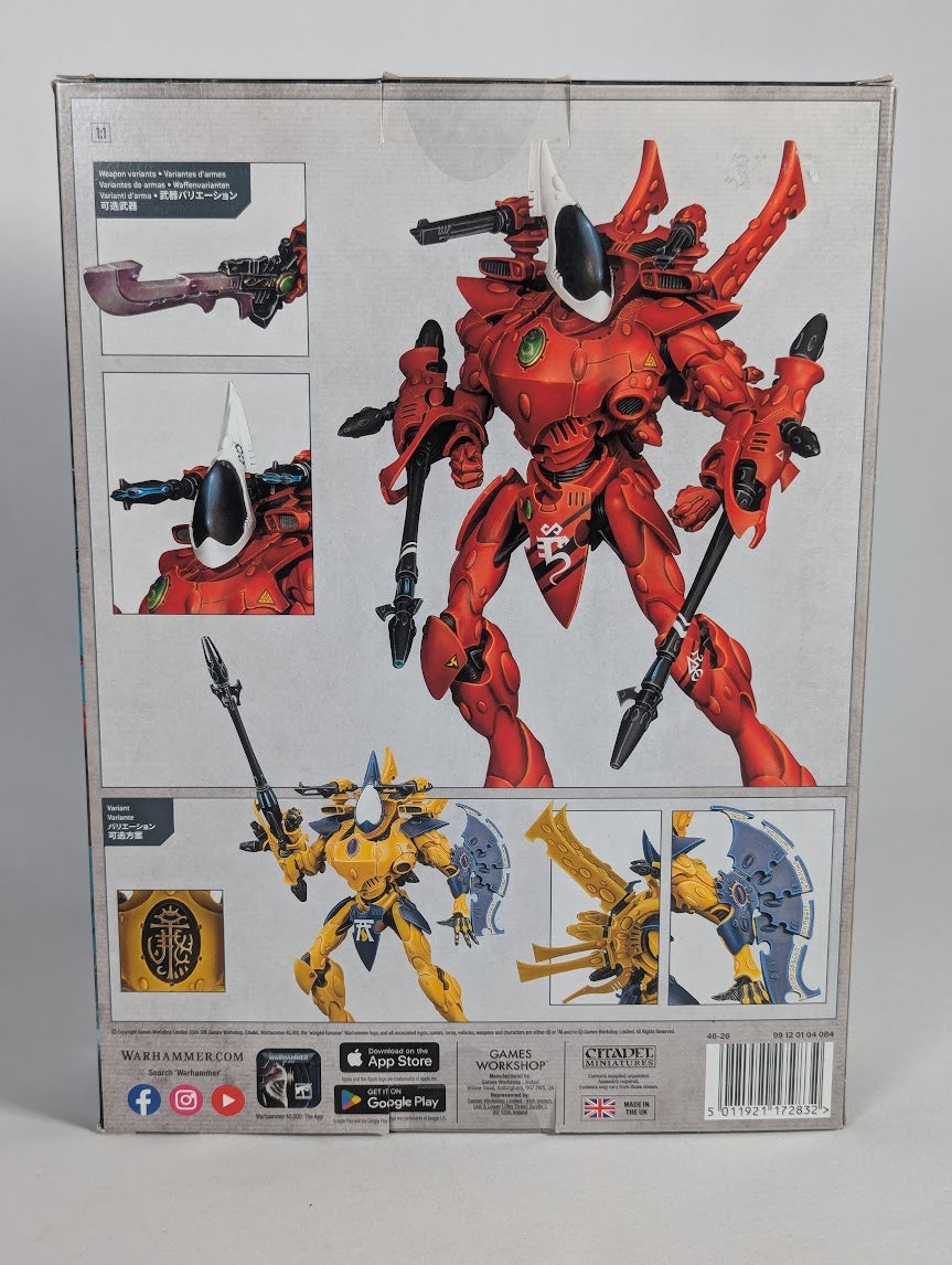 Warhammer 40,000 Aeldari Wraithknight Miniature Figurine