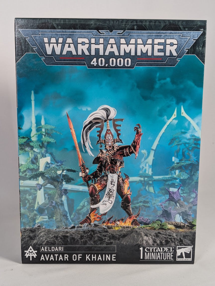 Warhammer 40,000 Aeldari Avatar of Khaine Miniature Figurine