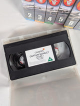 Captain Scarlet & the Mysterons Complete Set of 8 VHS Tapes (No 9th Documentary Tape)
