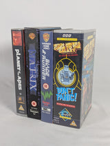 Sci-Fi Movie & TV Classics Bundle of 4 VHS Tapes