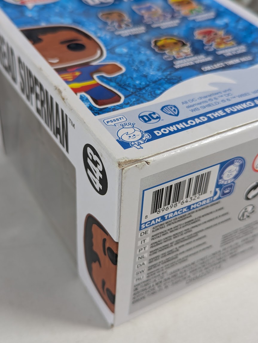 DC Comics Gingerbread Superheroes Bundle of 4 Funko Pop! Vinyl Figures