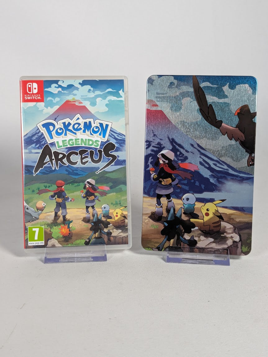 Pokemon Legends Arceus With Bonus Steelbook Nintendo Switch