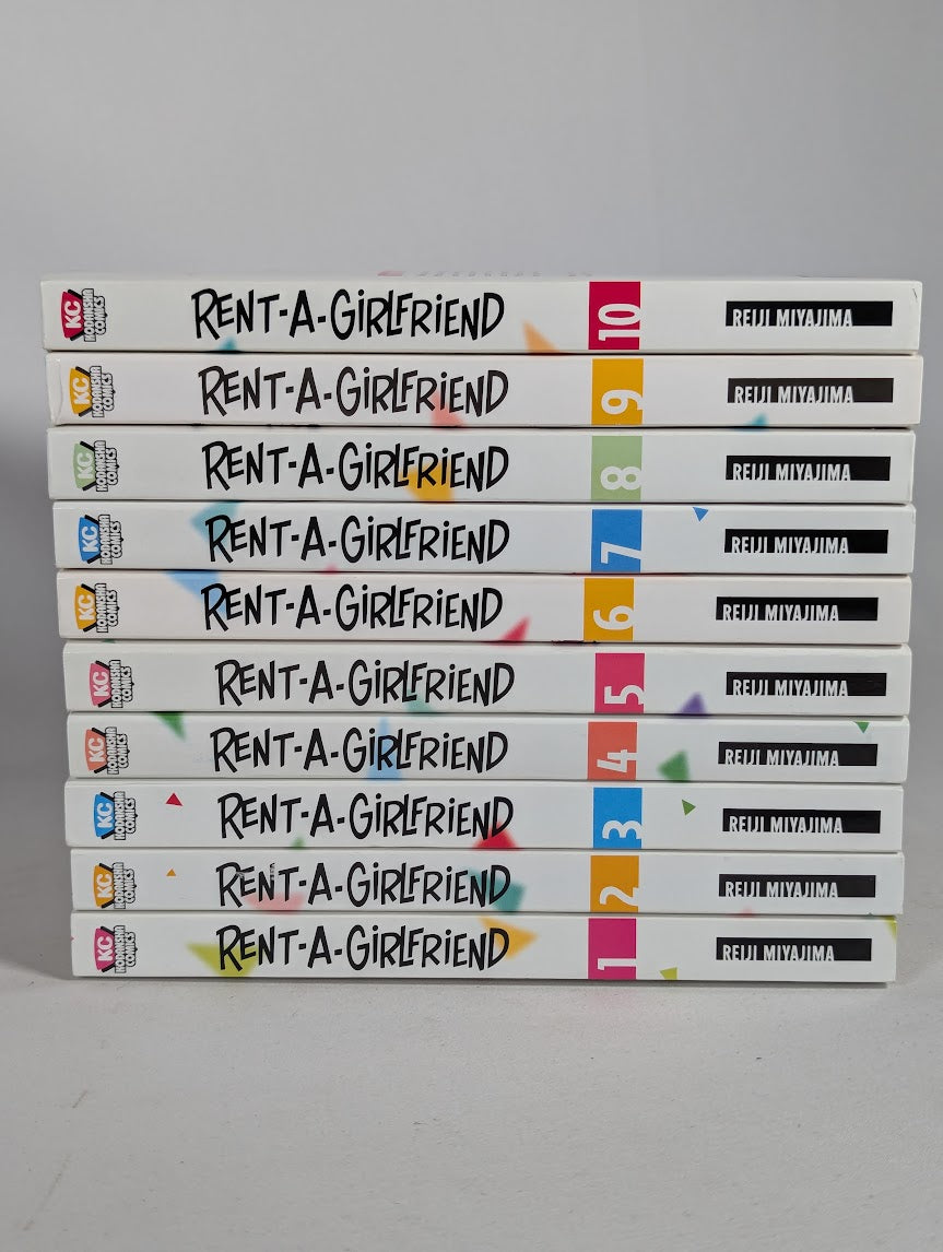 Rent a Girlfriend Volumes 1 - 10 Manga Bundle