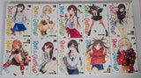 Rent a Girlfriend Volumes 1 - 10 Manga Bundle