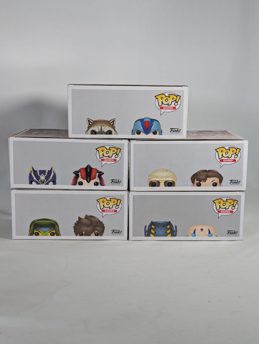 Marvel vs Capcom Infinite Gamerverse Complete Set Bundle of 5 Funko Pop! Vinyl Figure 2-Packs