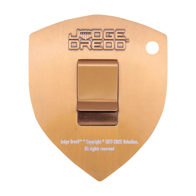 2000 AD Judge Dredd Badge Replica