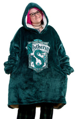 Harry Potter: Slytherin Oversized Hoodie Blanket