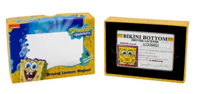 SpongeBob SquarePants Replica Driving License