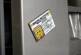 SpongeBob SquarePants Replica Driving License