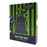 Beetlejuice Gravestone Limited Edition Ingot