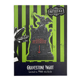 Beetlejuice Gravestone Limited Edition Ingot