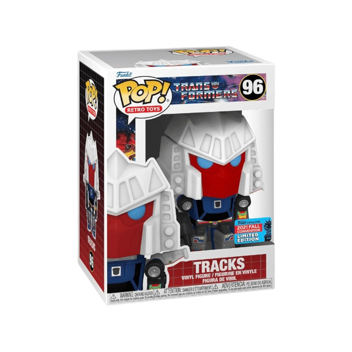 Transformers Tracks (2021 Fall Convention) Funko Pop! Vinyl Figure #96