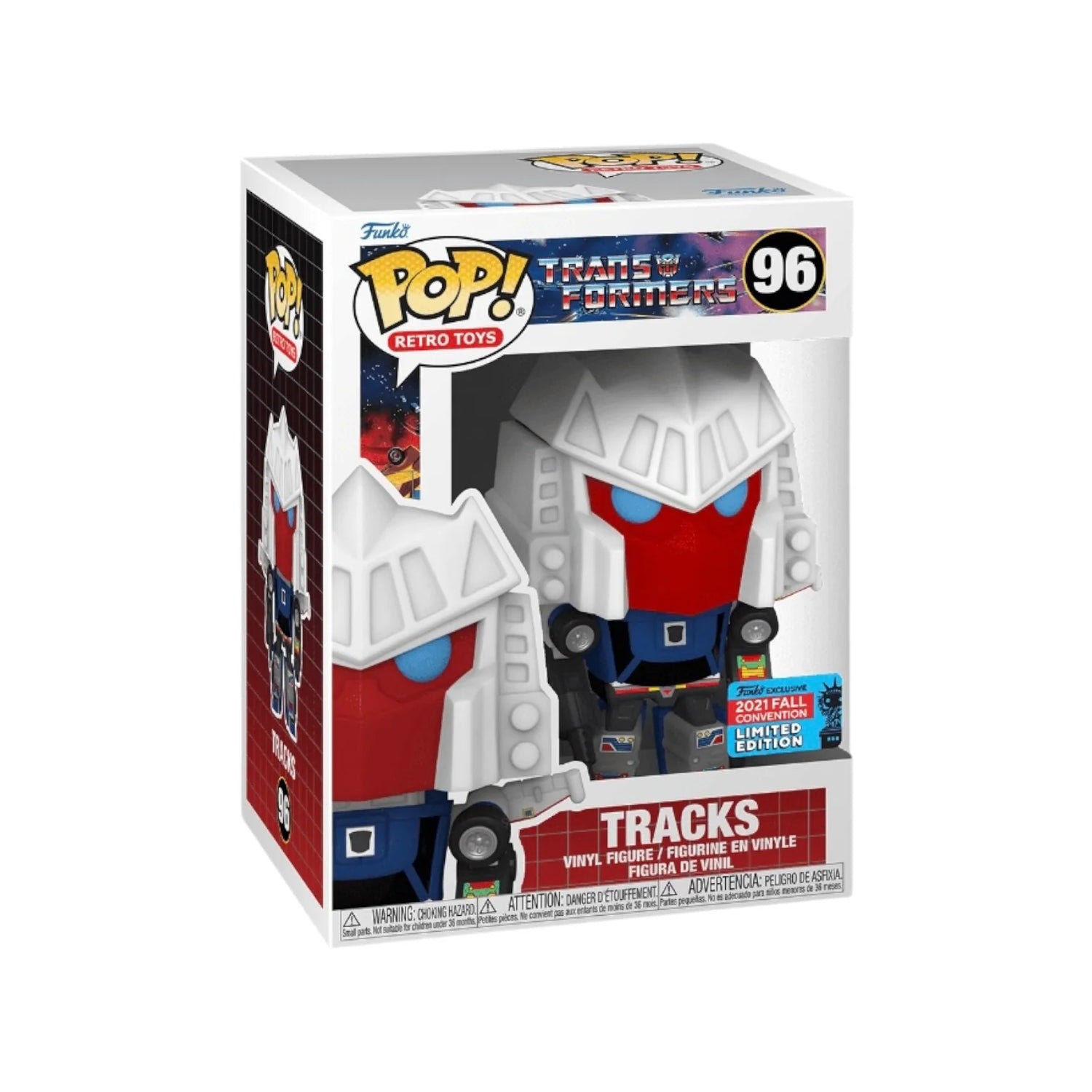 Transformers Tracks (2021 Fall Convention) Funko Pop! Vinyl Figure #96