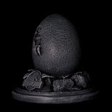 Jurassic Park Velociraptor Egg Statue & John Hammond Replica Cane Set