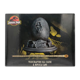 Jurassic Park Velociraptor Egg Statue & John Hammond Replica Cane Set