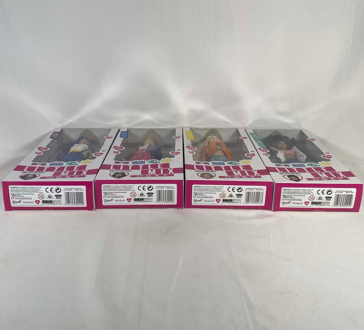 Little Mix Collector Dolls 2012 Vivid Toy Group Complete Set