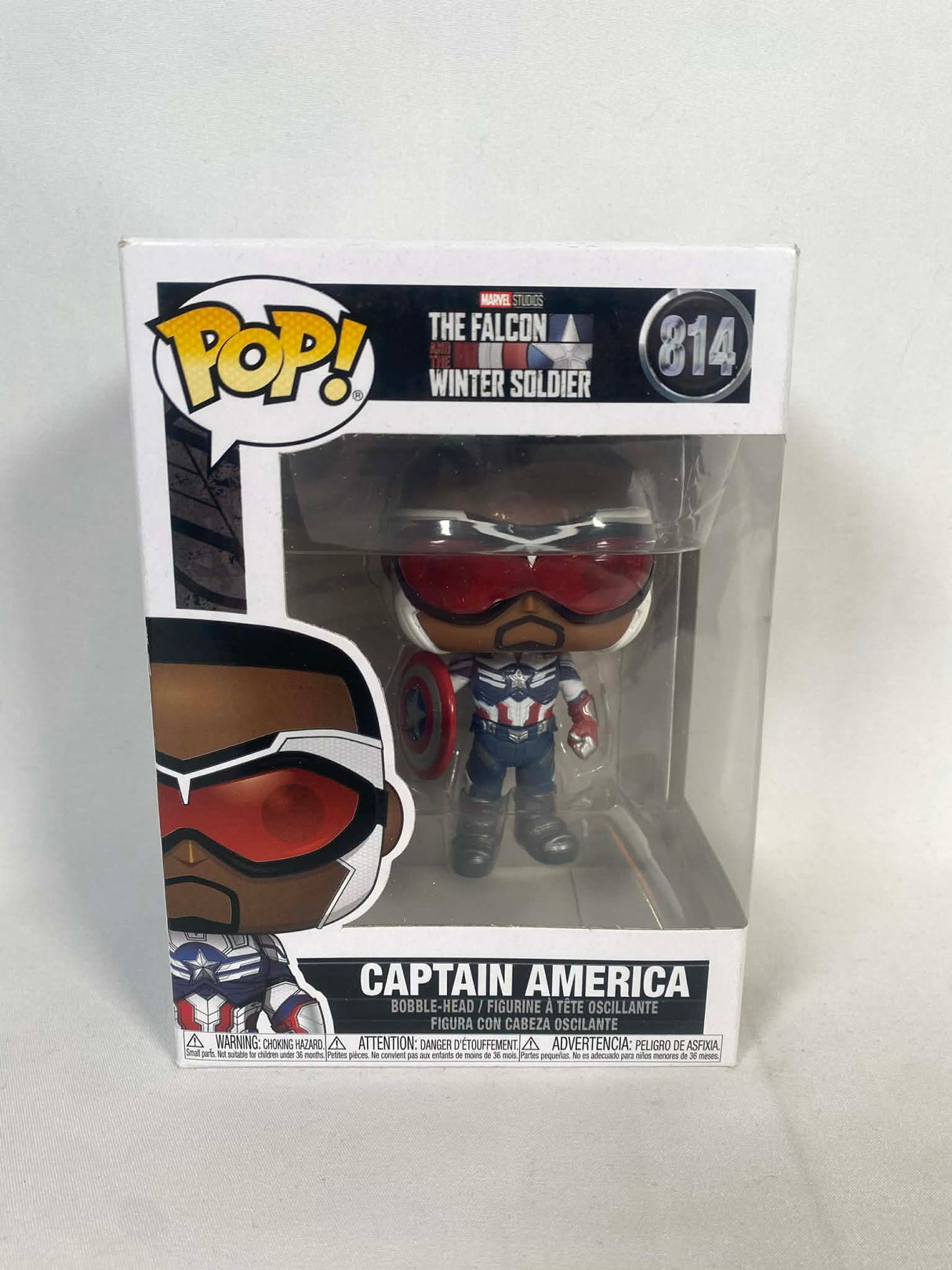 The Falcon Winter Soldier Captain America Funko Pop! Vinyl Figure #814