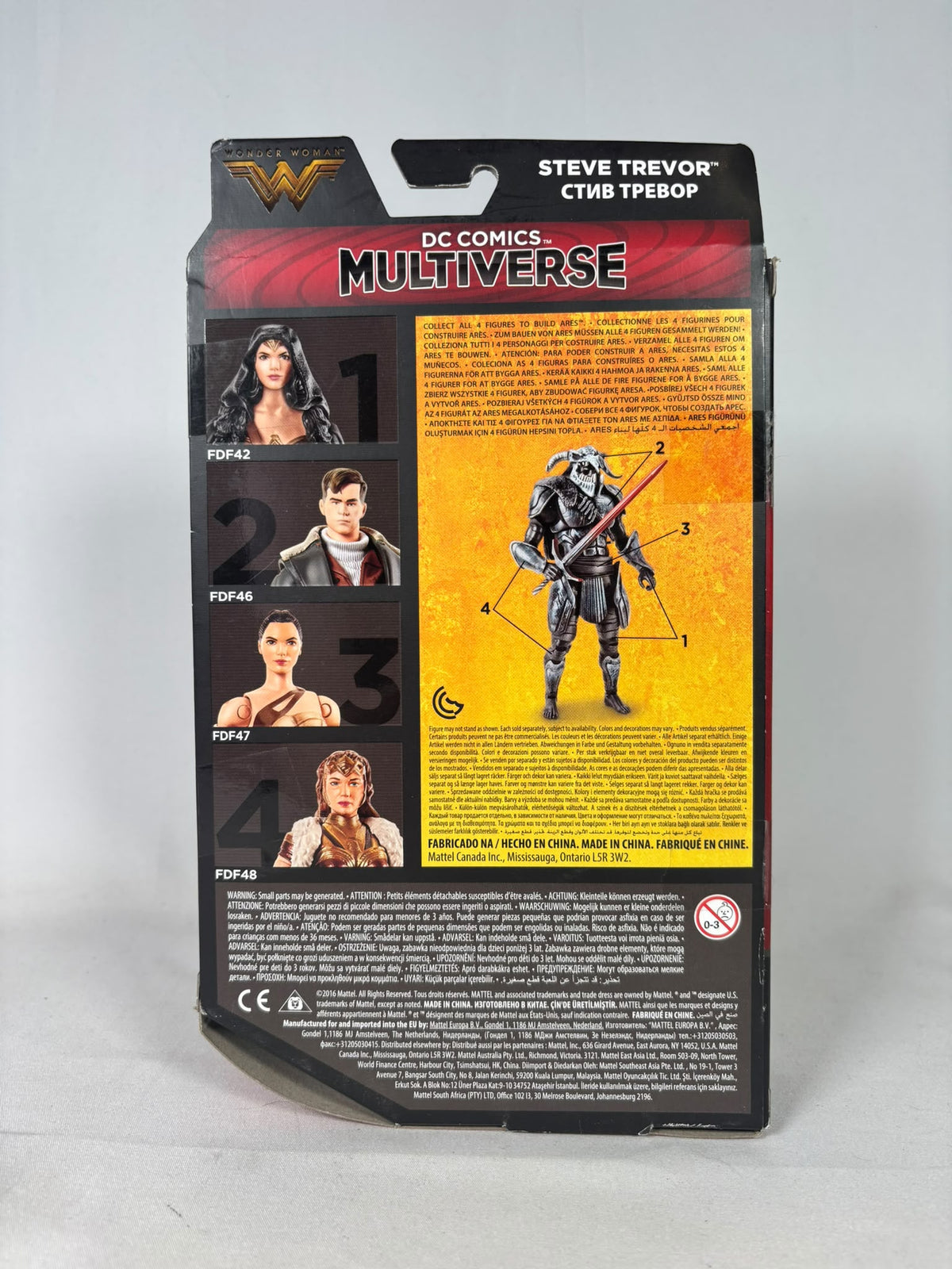 DC Comics Multiverse Wonder Woman Steve Trevor Action Figure