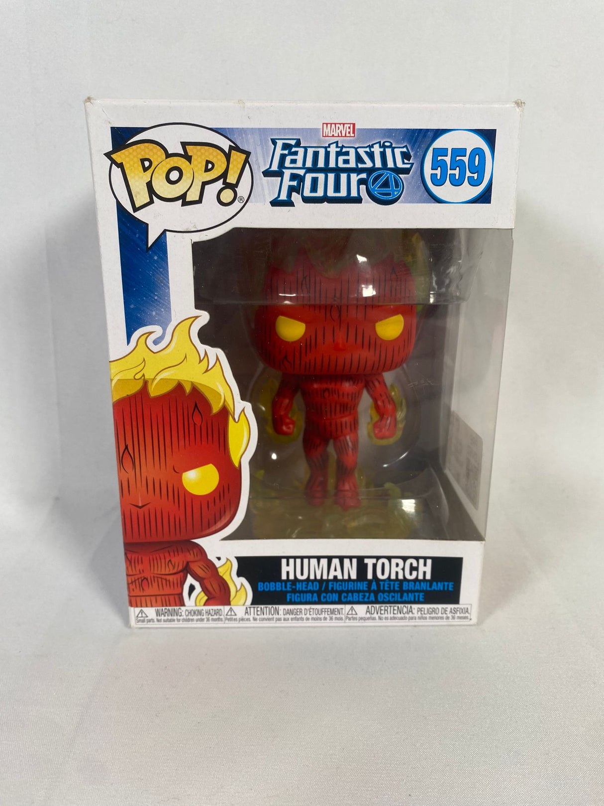 Fantastic Four Human Torch Funko Pop! Vinyl Figure #559