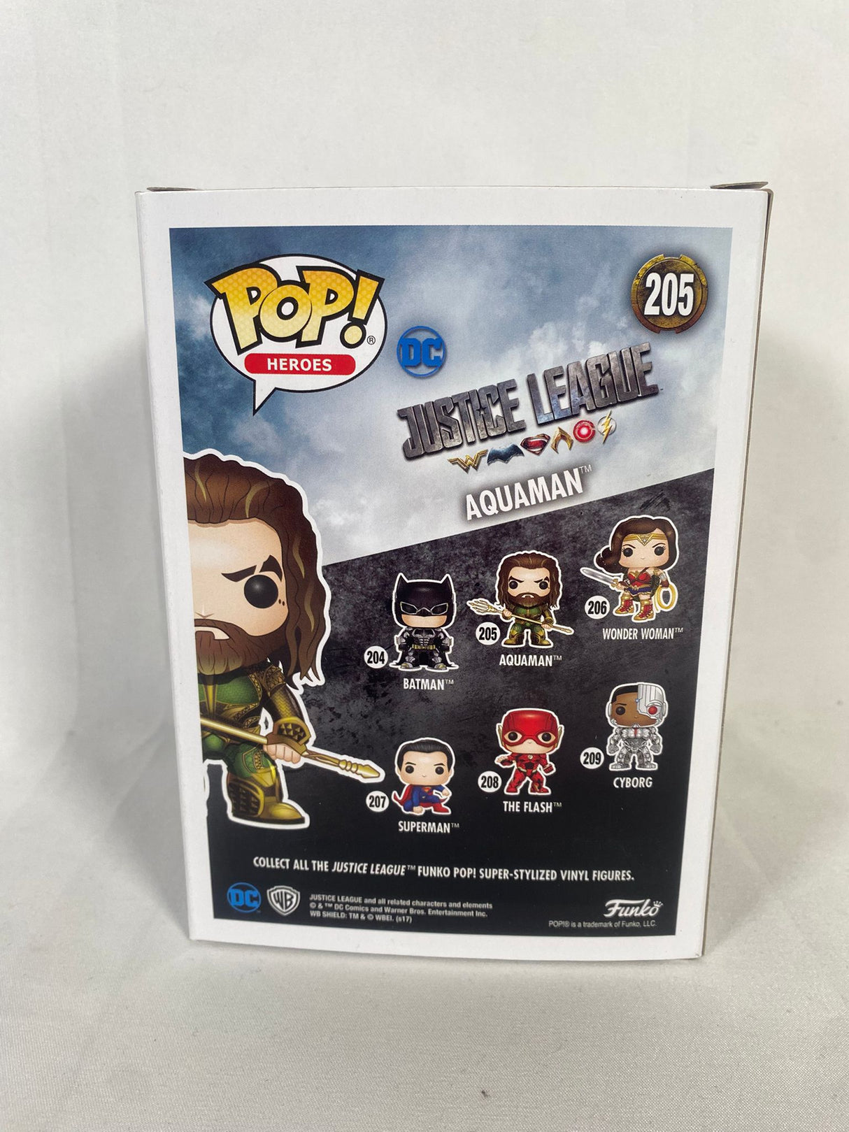 DC Justice League Aquaman Funko Pop! Vinyl Figure #205