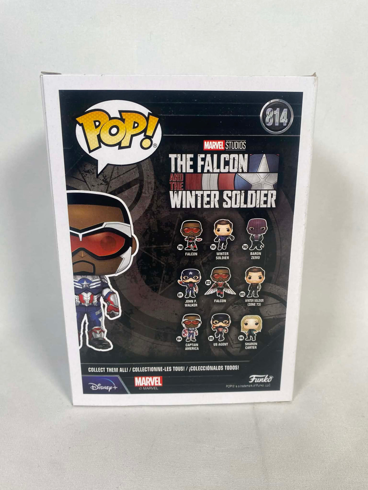 The Falcon Winter Soldier Captain America Funko Pop! Vinyl Figure #814