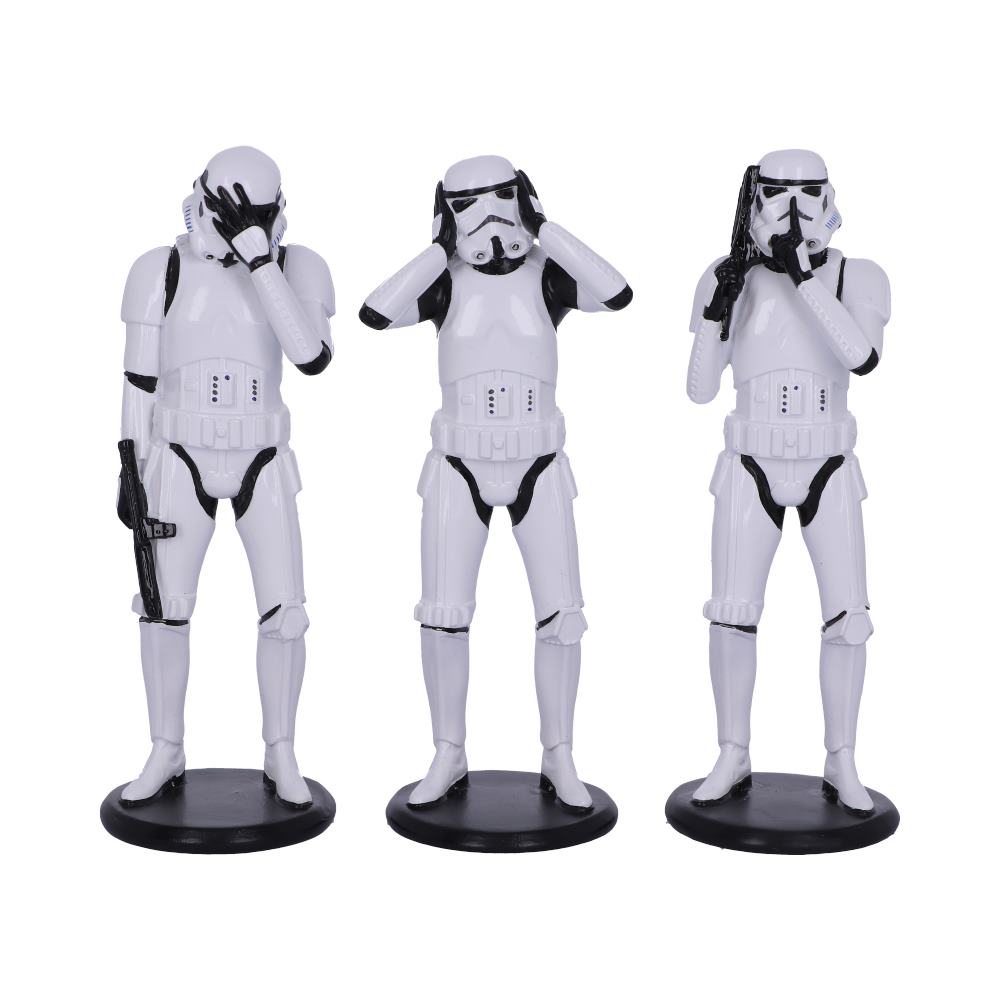 Star Wars Three Wise Stormtroopers Resin Figure 3-Pack