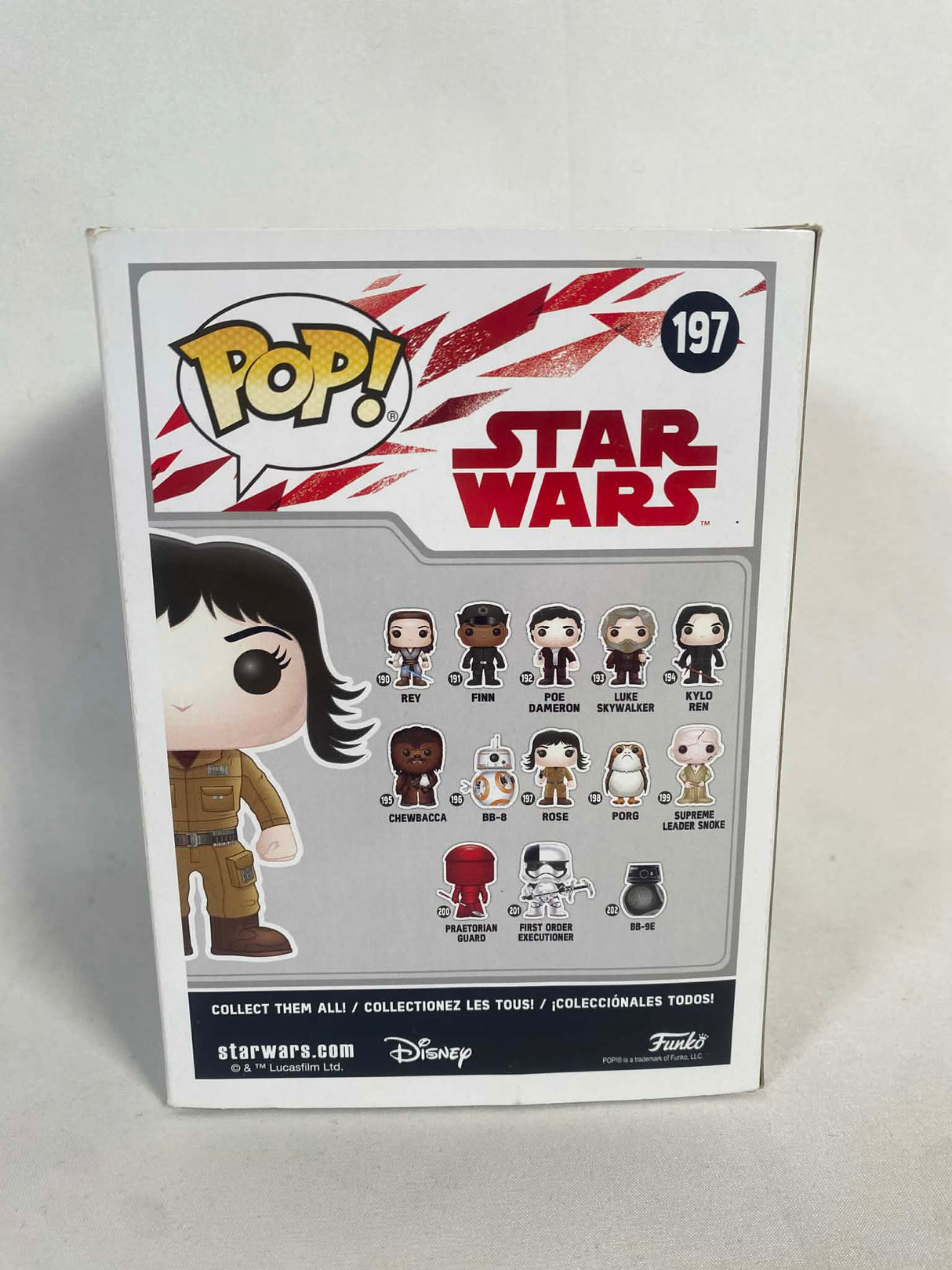 Star Wars Rose Funko Pop! Vinyl Figure #197
