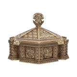 Harry Potter Hogwarts Bronze Resin Trinket Box