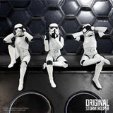 Star Wars Three Wise Sitting Stormtroopers Resin Figure 3-Pack 11cm