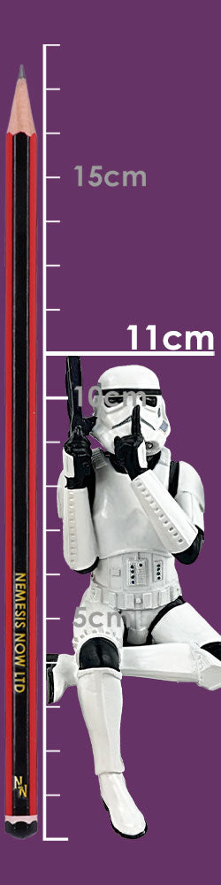 Star Wars Three Wise Sitting Stormtroopers Resin Figure 3-Pack 11cm