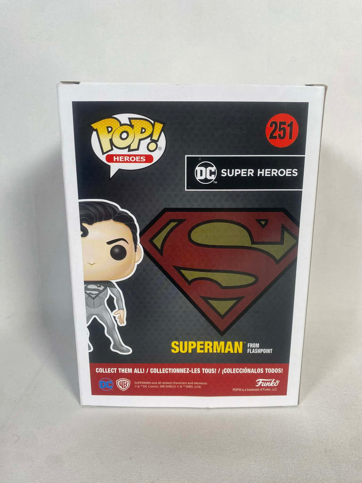 Flashpoint Superman Funko Pop! Vinyl Figure #251 (EMP Release & Hot Topic)