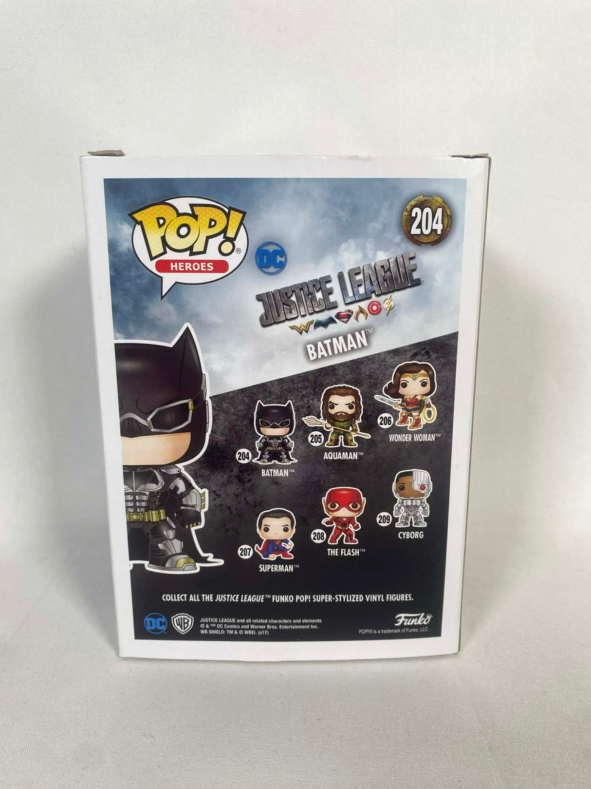 Justice League Batman Funko Pop! Vinyl Figure #204