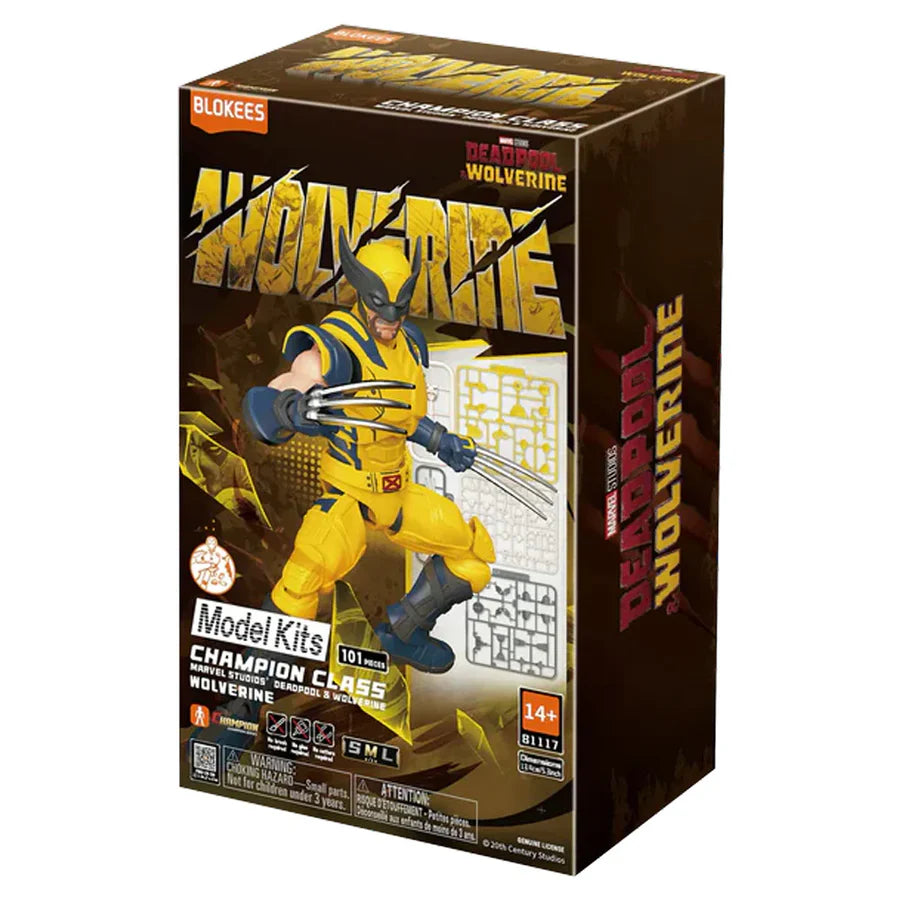 Marvel Wolverine Champion Class Blokees Model Kit