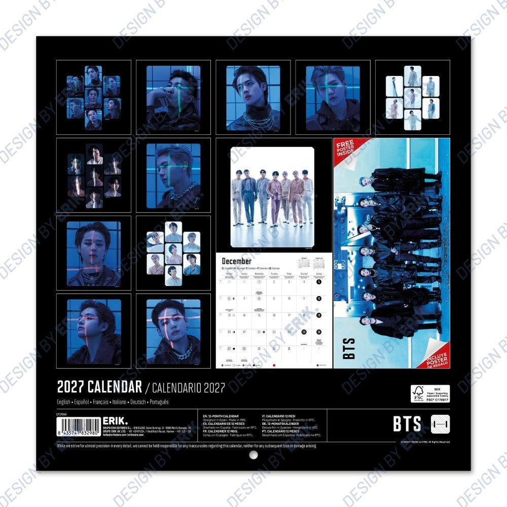 BTS 2027 Calendar