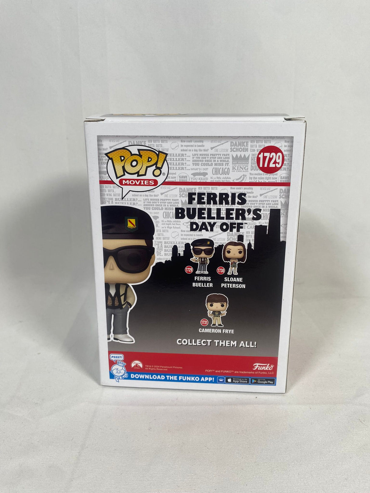 Ferris Bueller #1729 Funko Pop!