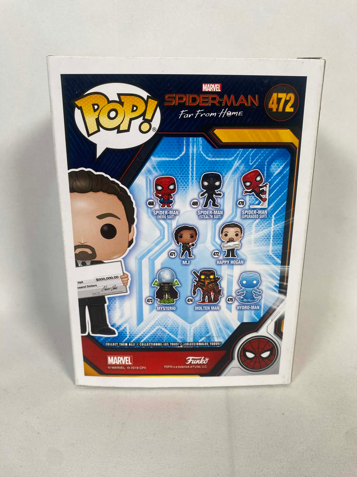 Spider-Man Far From Home Happy Hogan Funko Pop! Vinyl Figure #472