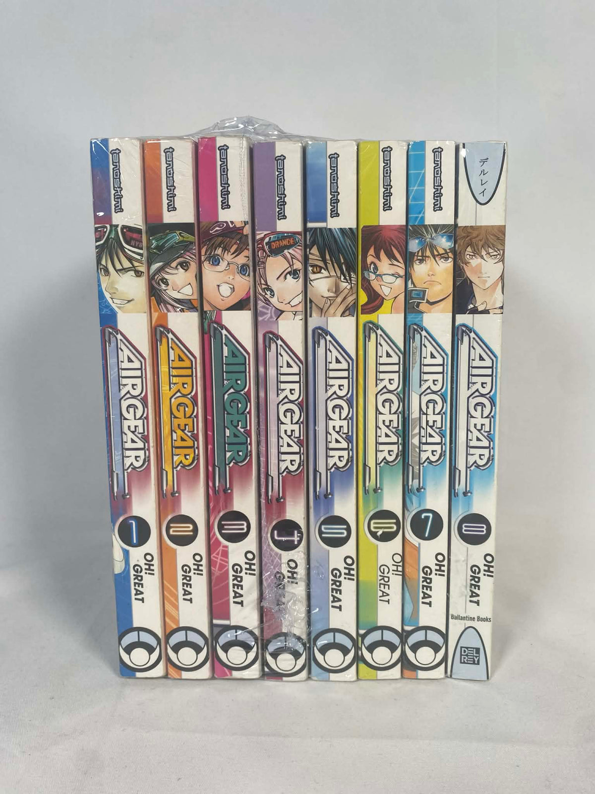 Airgear Manga Vol 1-8