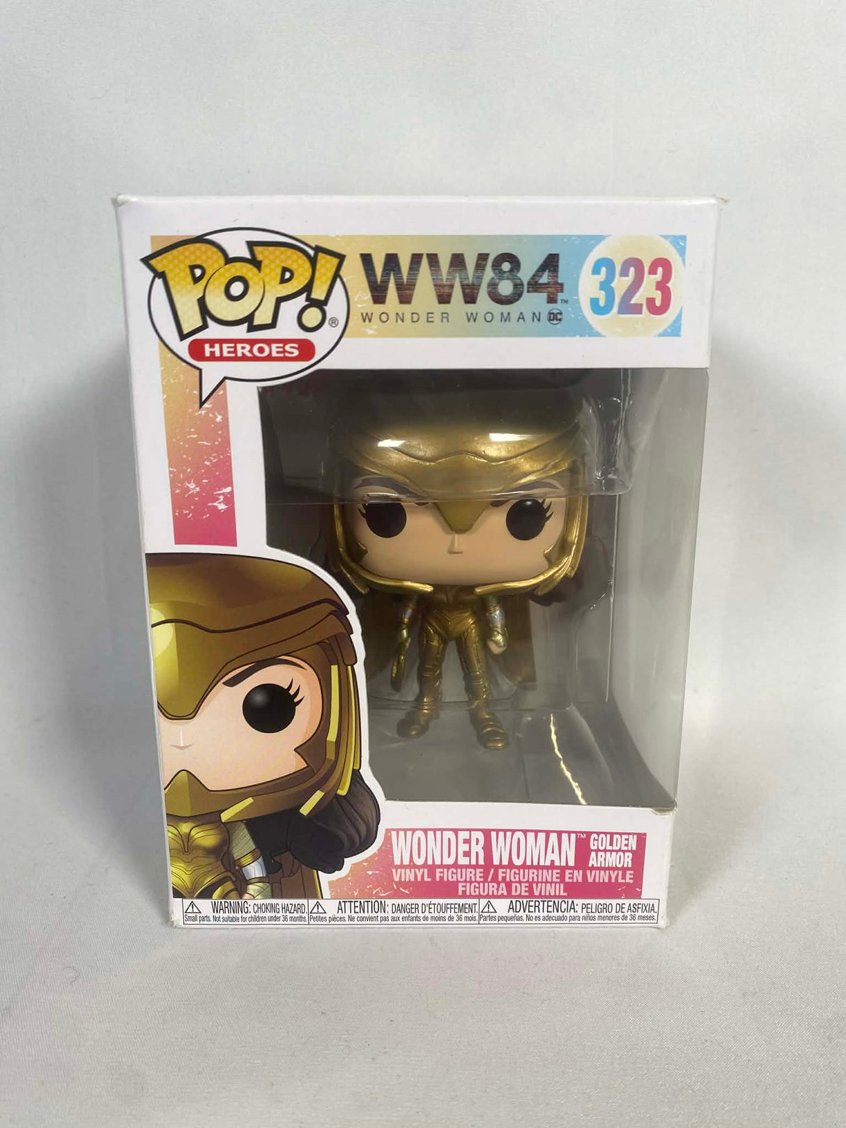DC Wonder Woman (Golden Armour) Funko Pop! Vinyl Figure #323