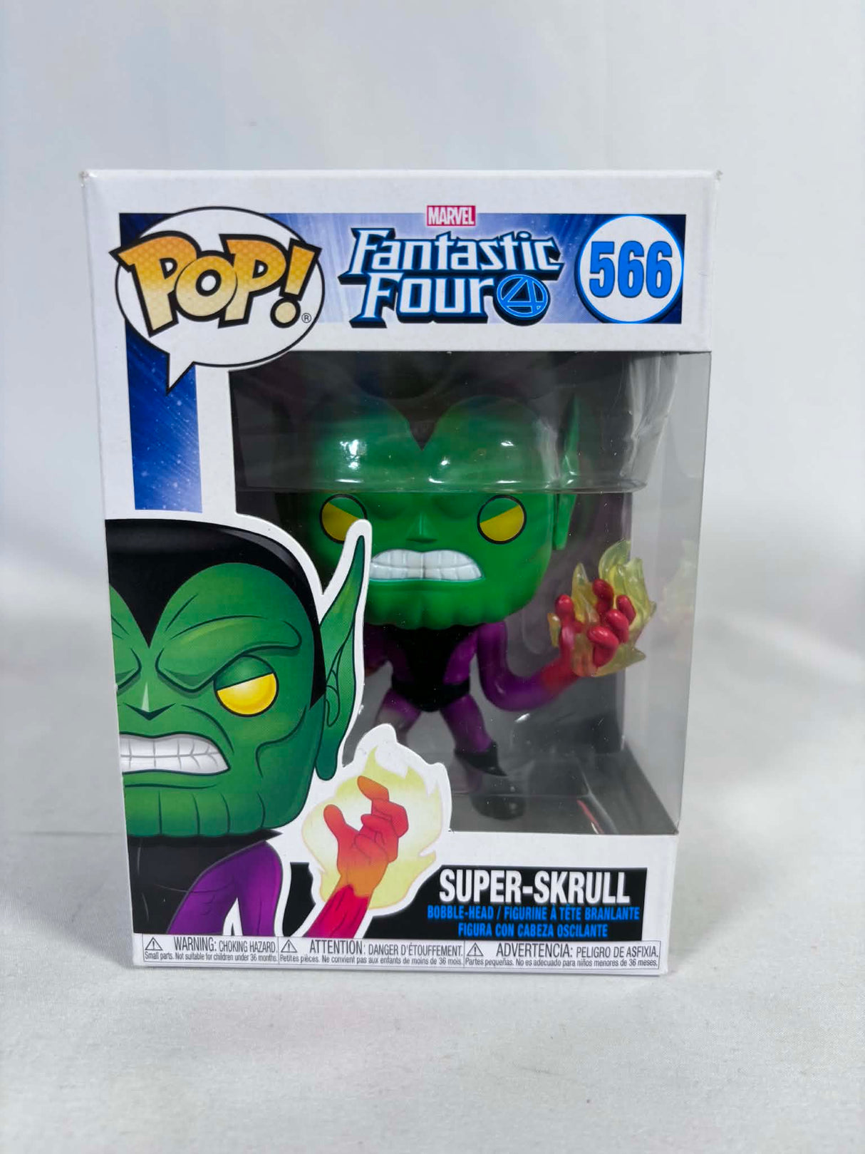 Marvel Fantastic Four Super-Skrull Funko Pop! Vinyl Figure #566