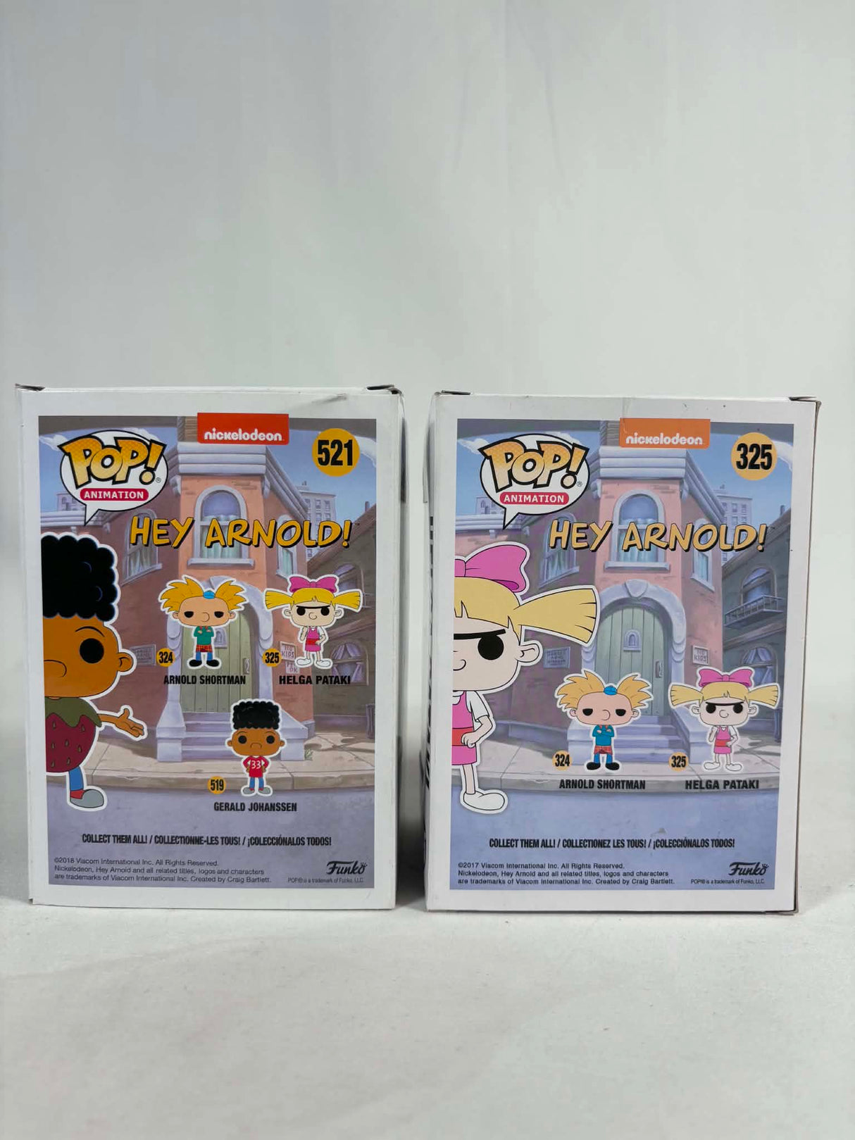 Hey Arnold! Bundle of 2 Funko Pop! Vinyl Figures