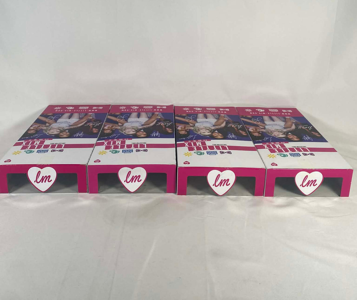 Little Mix Collector Dolls 2012 Vivid Toy Group Complete Set