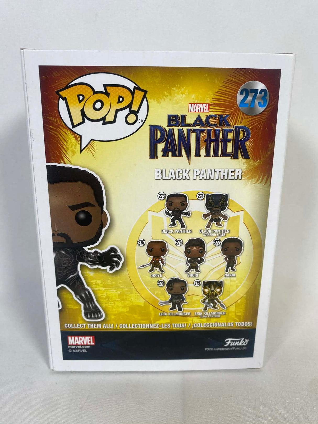 Marvel Black Panther (Glow in the Dark) (Exclusive) Funko Pop! Vinyl Figure #273