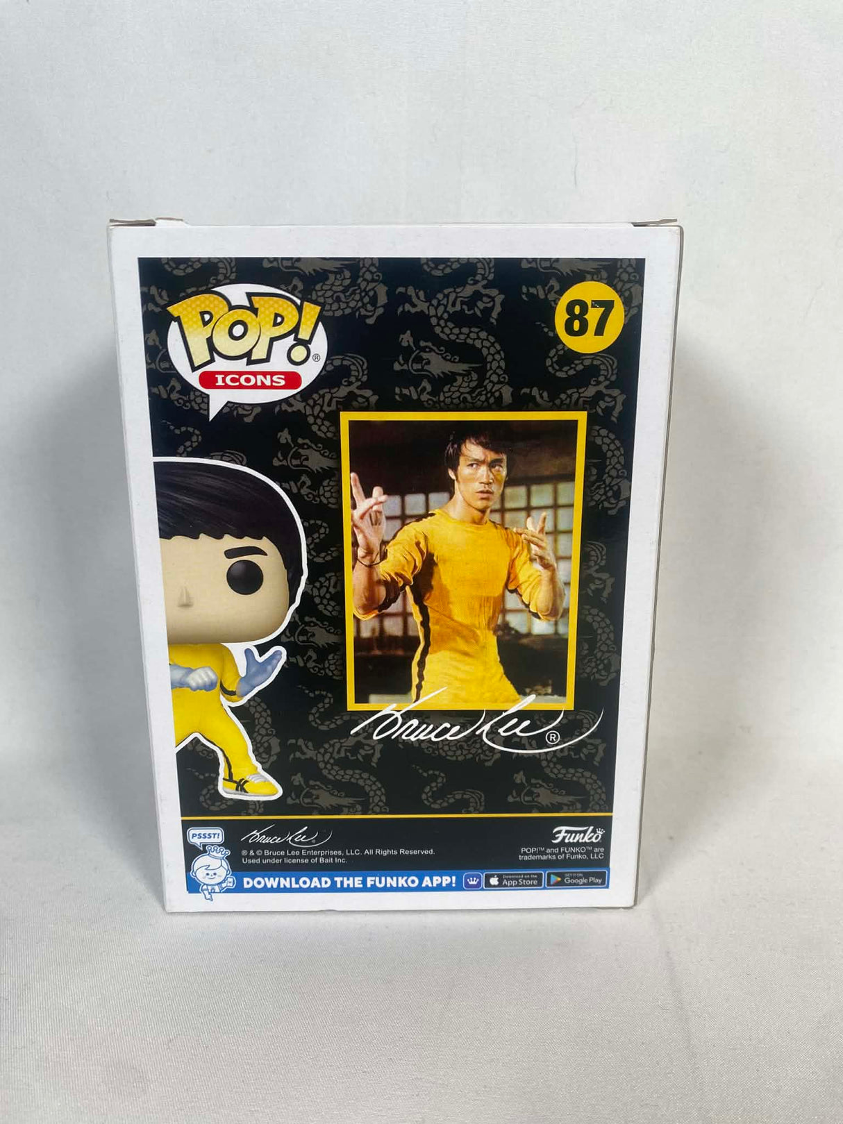 Bruce Lee Funko Pop! Vinyl Figure #87