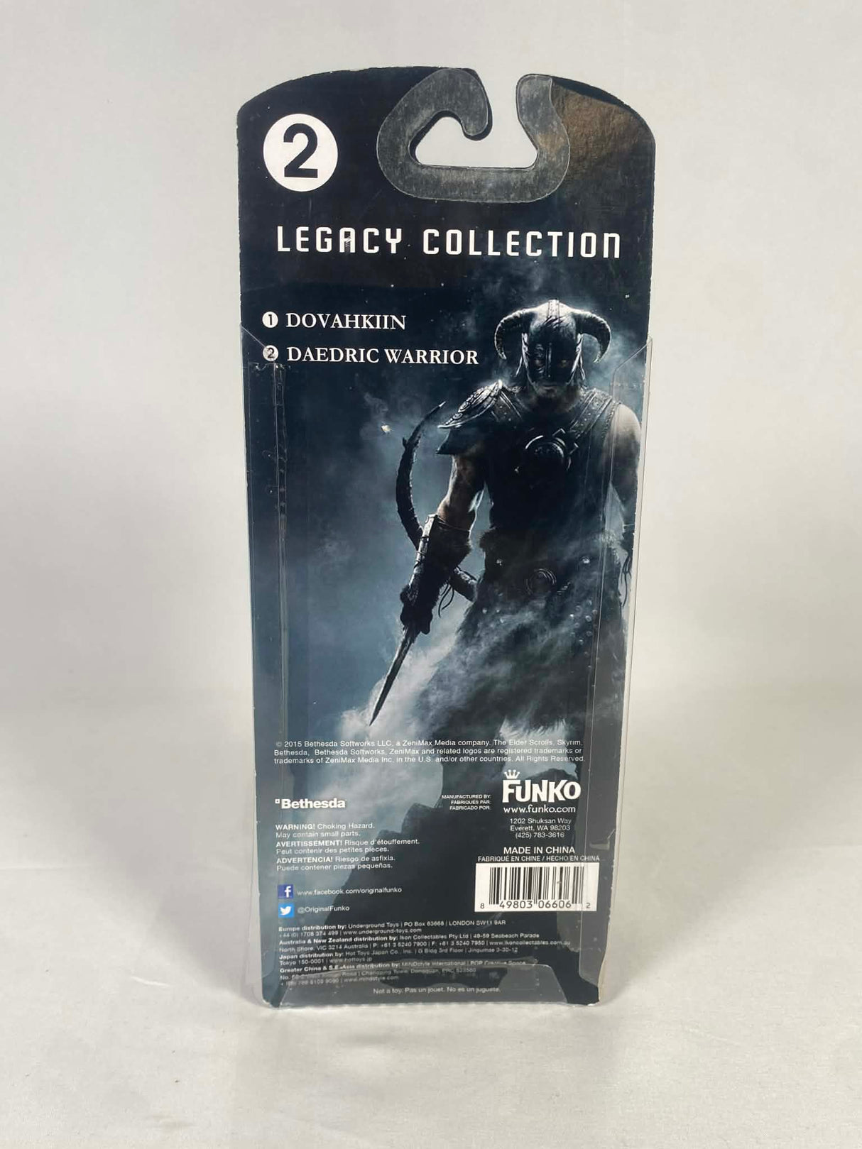 The Elder Scrolls V Skyrim Daedric Warrior Funko Legacy Collection Action Figure