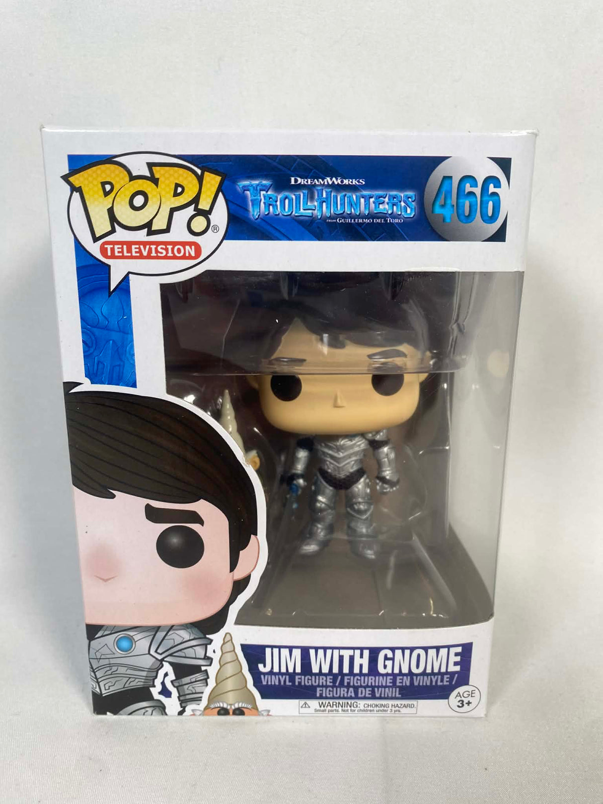 Troll Hunters Jim With Gnome Funko Pop! Vinyl Figure #466