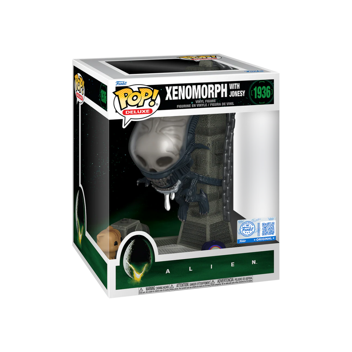 Alien Xenomorph With Jonesy Funko Pop! Deluxe Vinyl Figure #1936