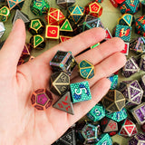 Metal Mystery Dice Set