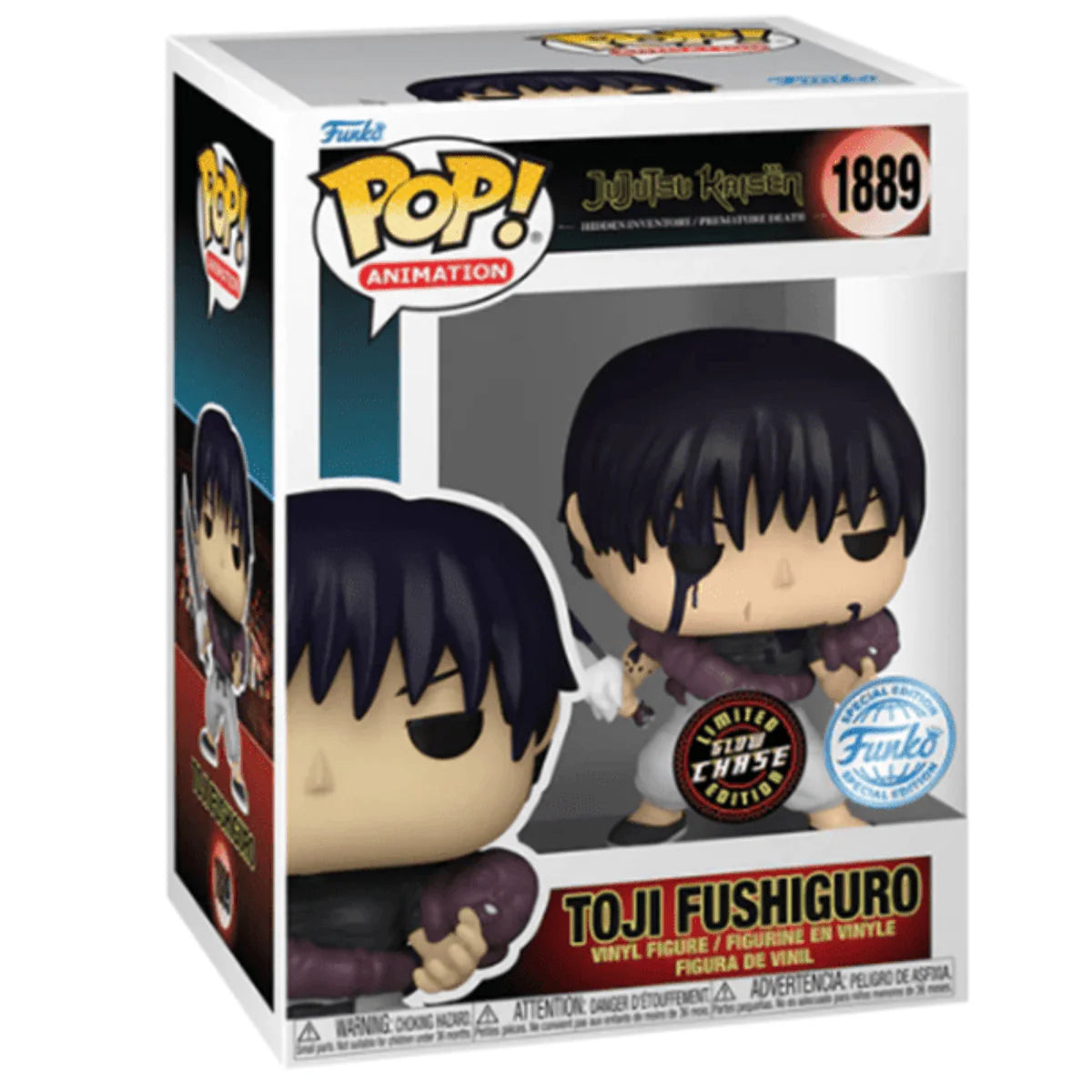 Jujutsu Kaisen Toji Fushiguro (Special Edition) Funko Pop! Vinyl Figure #1889
