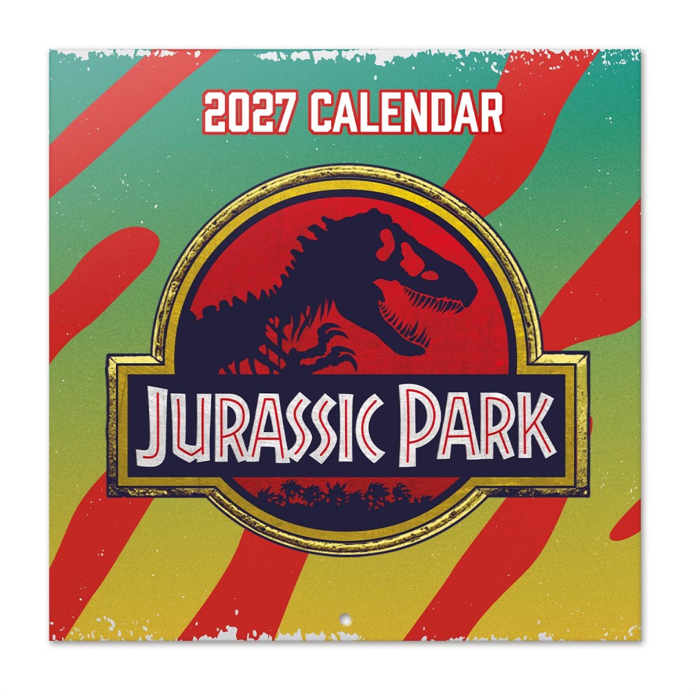 Jurassic Park 2027 Calendar