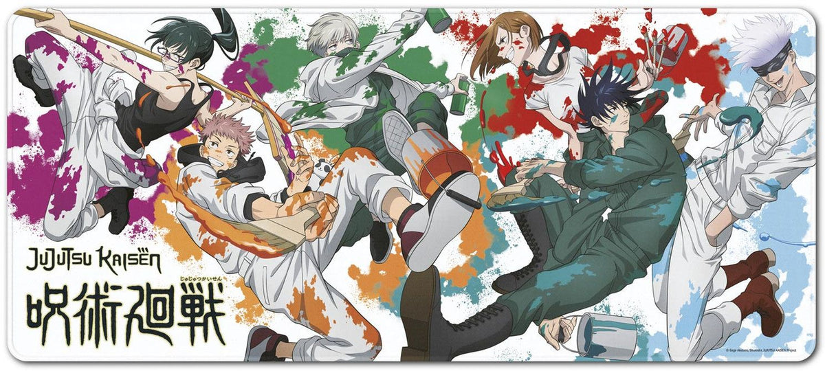 Jujutsu Kaisen Paint Fight XL Mouse Pad